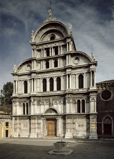 De Kerk van San Zaccaria, 1480-1500 door Mauro Coducci or Codussi